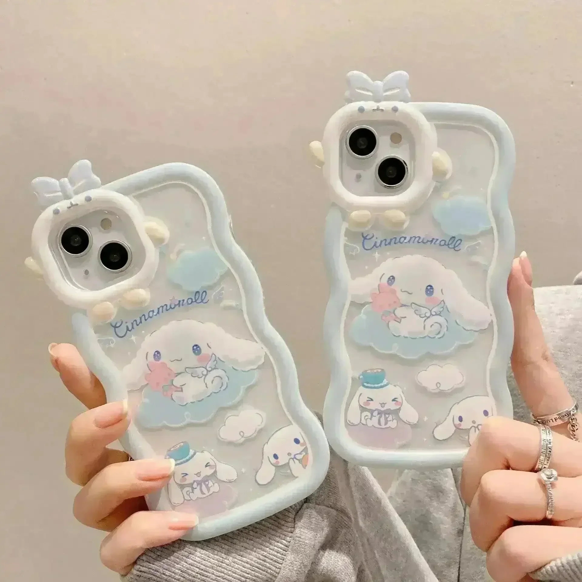 Sanliou Beaded Cinnamoroll Phone Case (For iPhones) - Image 3