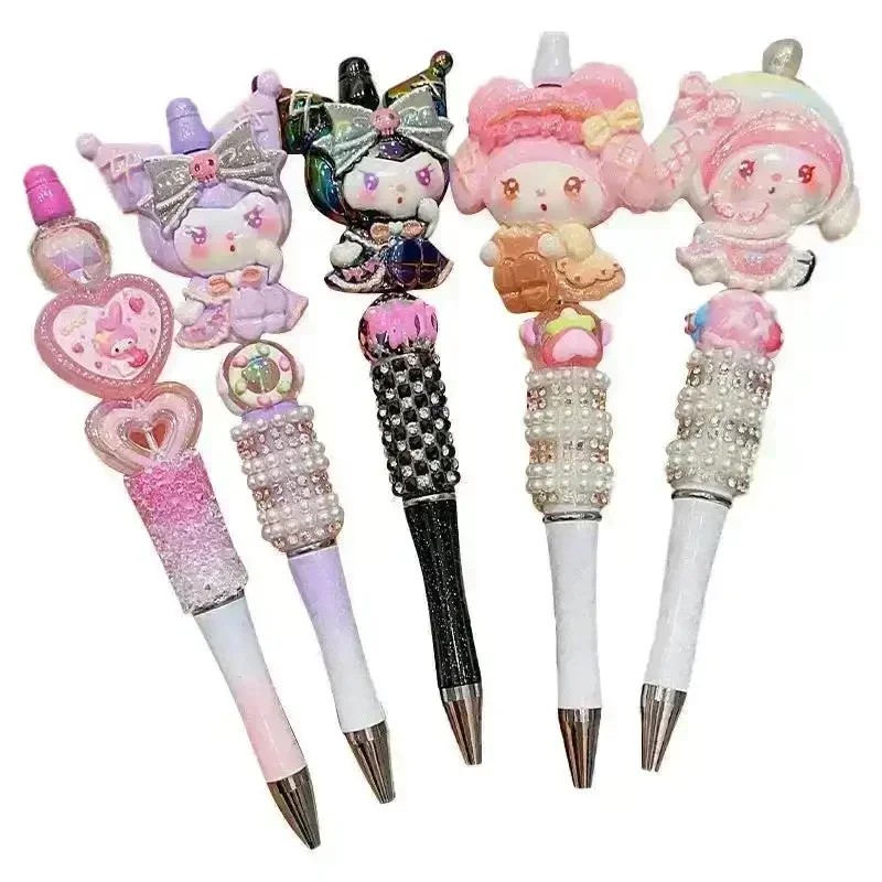 Sanliou Beaded Pearl Ballpoint Pen - Image 3