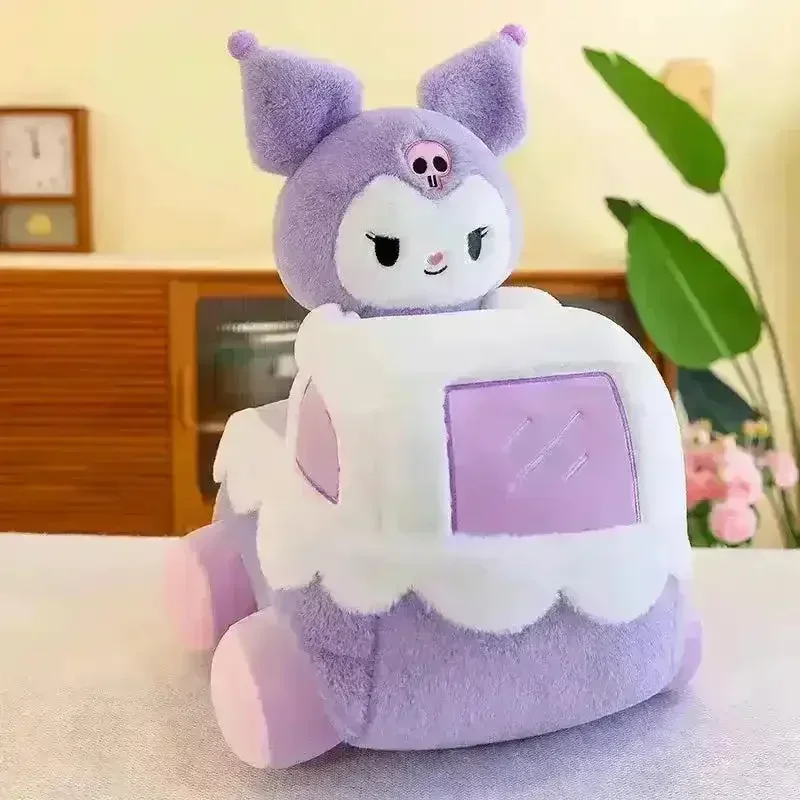 Sanliou Cartoon Car Plush Dolls - Image 2