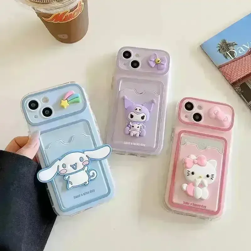 Sanliou Characters Card Holder Phone Case (For iPhones) - Image 3