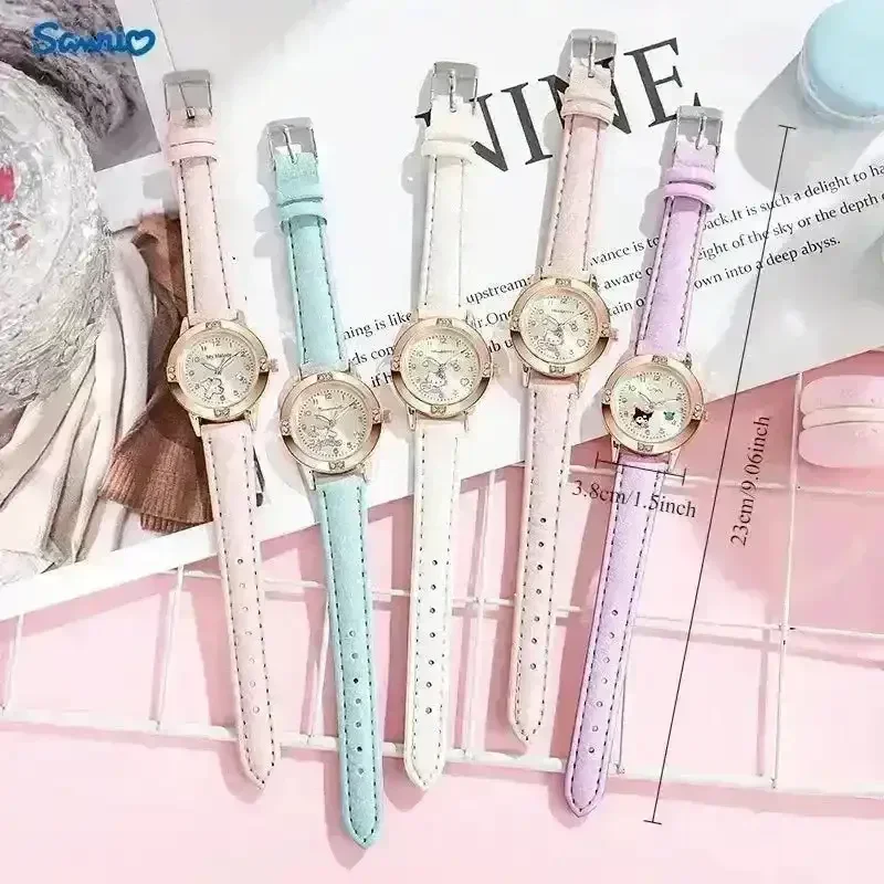 Sanliou Characters Rose Gold Diamond Watch - Image 3