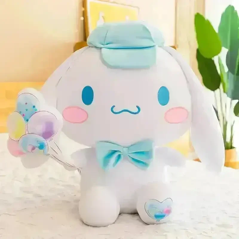 Sanliou Cinnamoroll Hat and Bow Plushie - Image 5