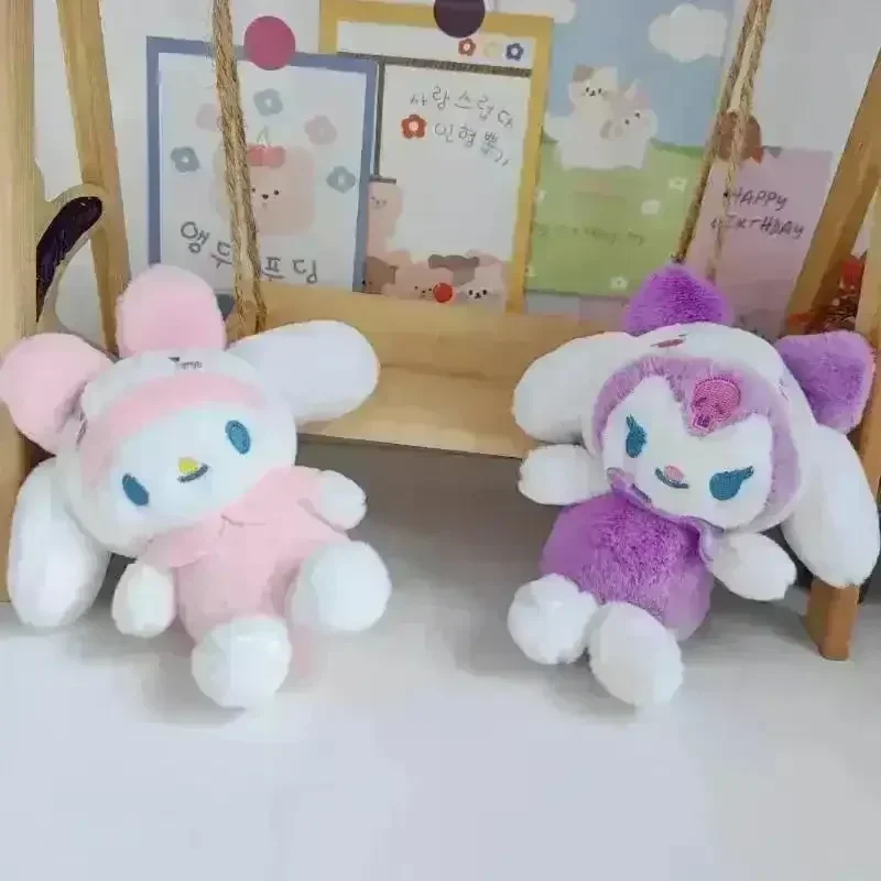 Sanliou Cinnamoroll Cosplay Plush Keychain - Image 5
