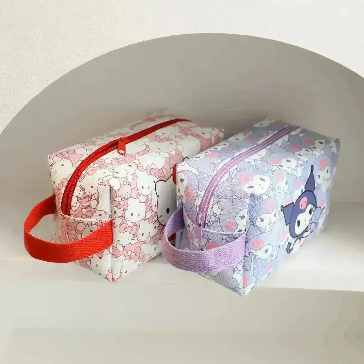 Sanliou Compact Kuromi Cosmetic Bag - Image 4
