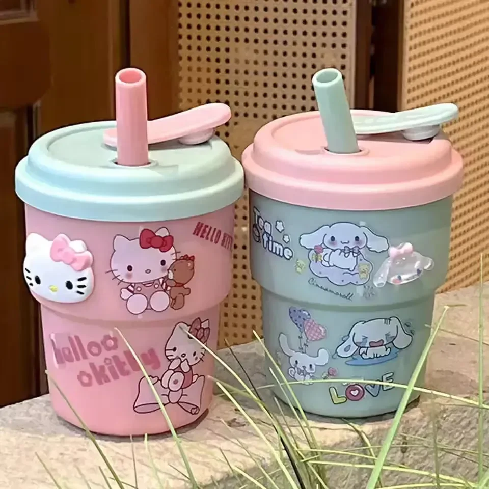 Sanliou DIY Kawaii Straw Cup (420 ml) - Image 2
