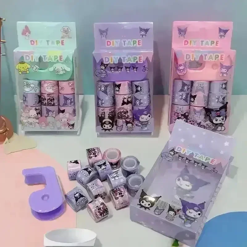 Sanliou DIY Kawaii Washi Tape (12 Pcs) - Image 7
