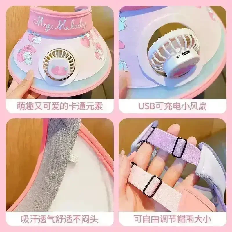 Sanliou Fan Boost Sun Hat - Image 7
