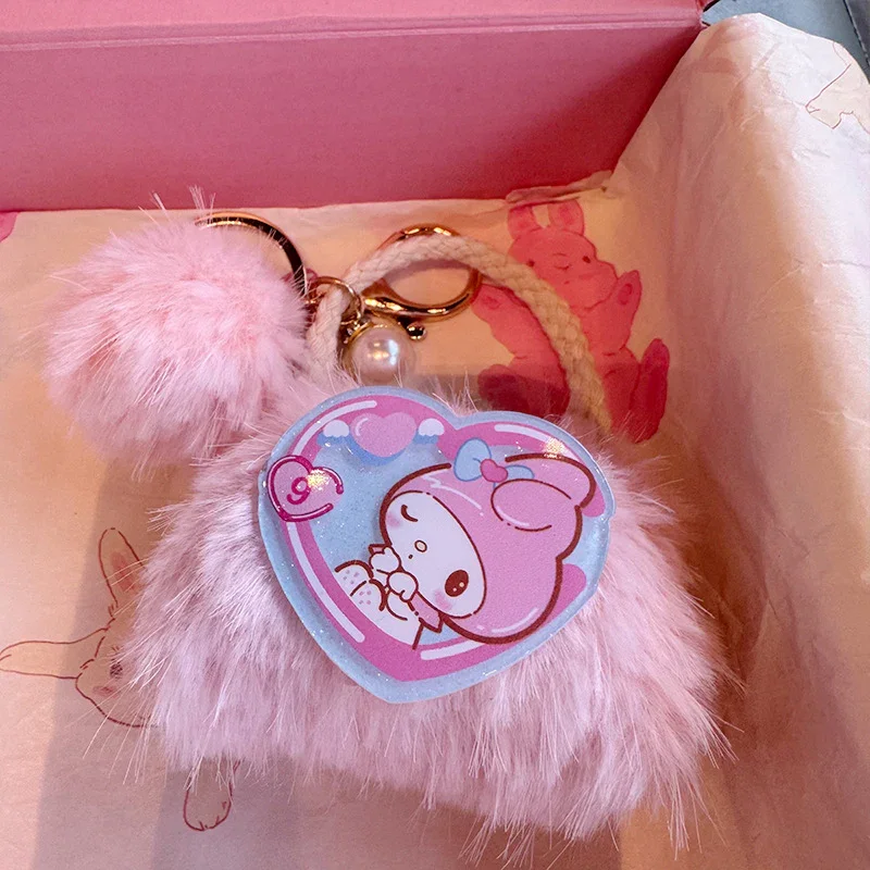 Sanrio Fluffy Charm Coin Purse - Image 4