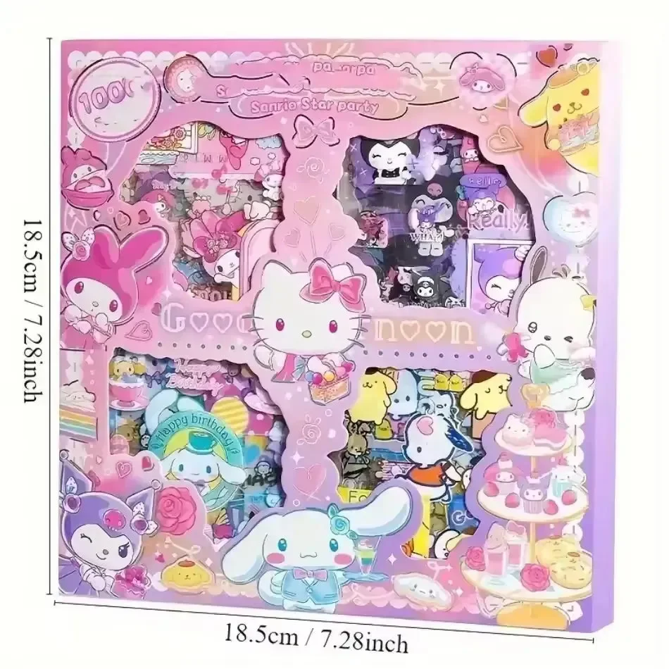 Sanliou Friends Fiesta Sticker Box (100 Pcs) - Image 6
