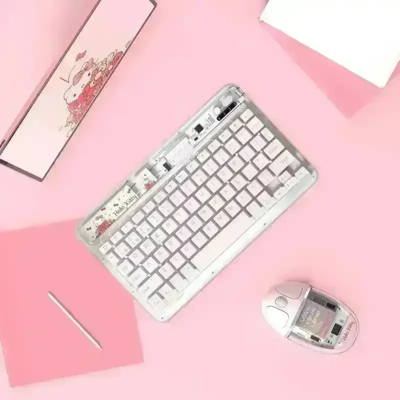 Sanliou Hello Kitty Ambidextrous Mouse and Wireless Keyboard - Image 6