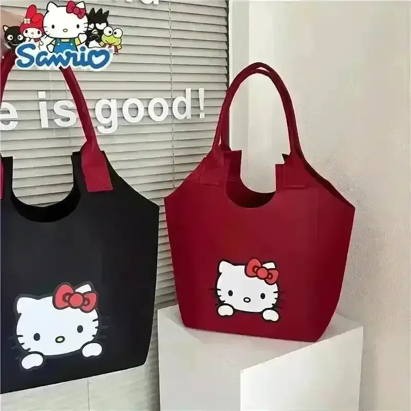 Sanliou Hello Kitty Cat Tote Handbag - Image 4