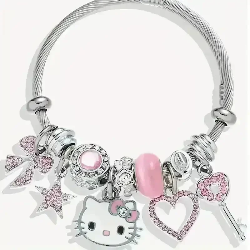 Sanliou Hello Kitty Charm Bracelet - Image 3