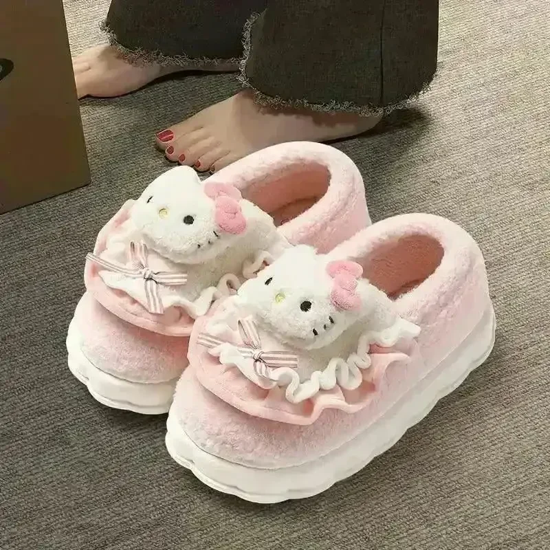 Sanliou Hello Kitty & Friends Warm Plush Shoes - Image 10