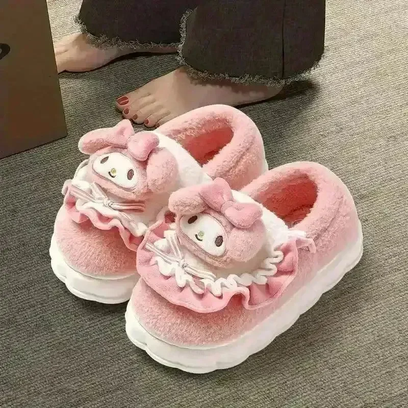 Sanliou Hello Kitty & Friends Warm Plush Shoes - Image 11