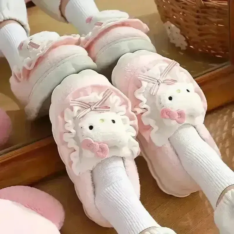 Sanliou Hello Kitty & Friends Warm Plush Shoes - Image 3