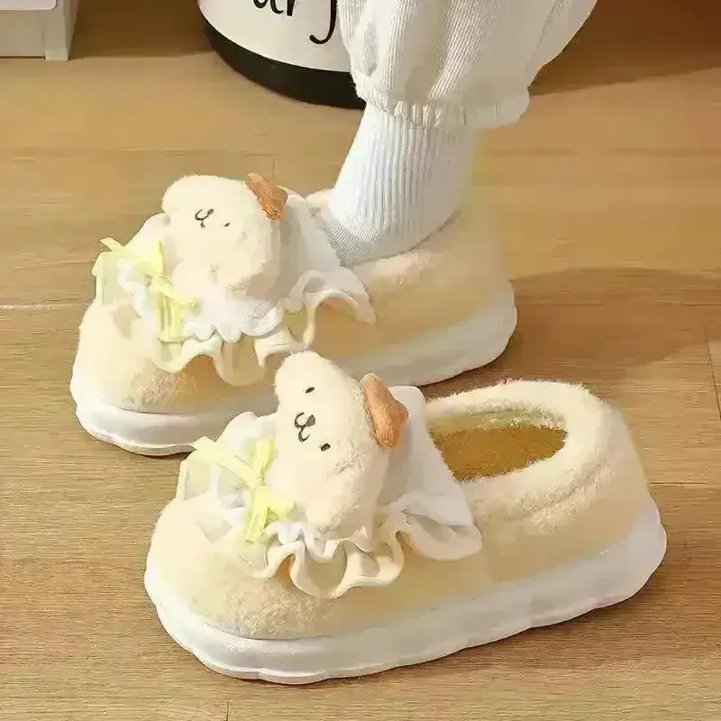 Sanliou Hello Kitty & Friends Warm Plush Shoes - Image 4