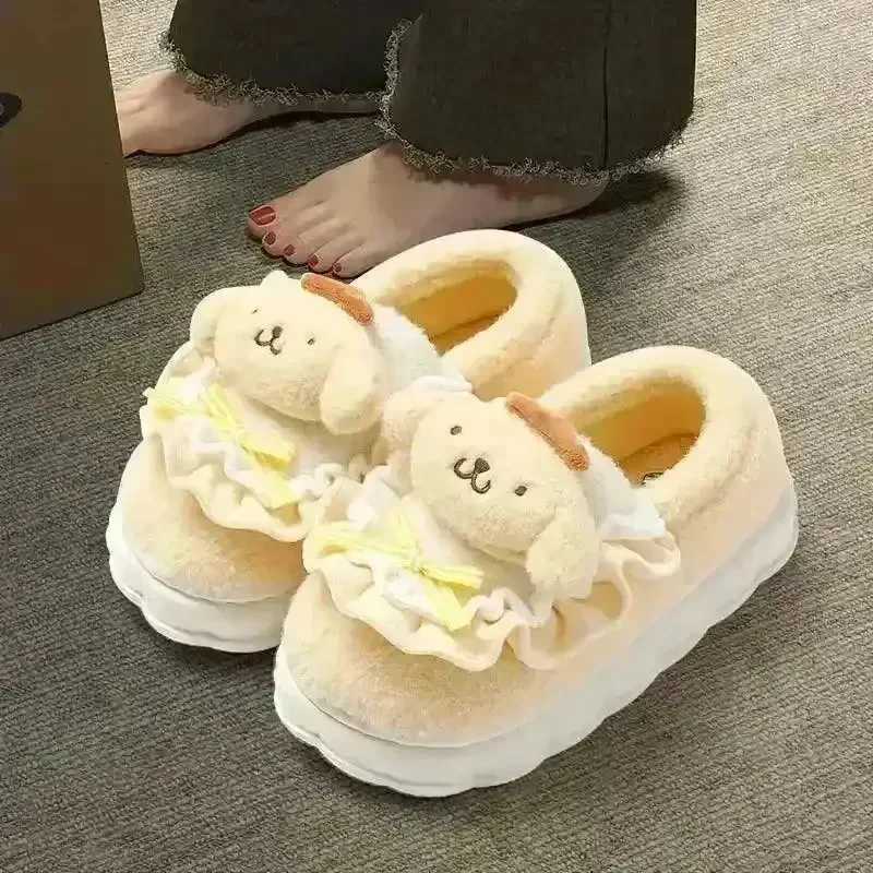 Sanliou Hello Kitty & Friends Warm Plush Shoes - Image 9