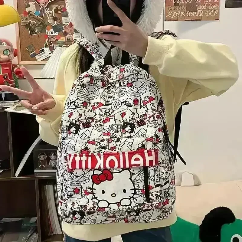 Sanliou Hello Kitty Kawaii Fashion Backpack - Image 9