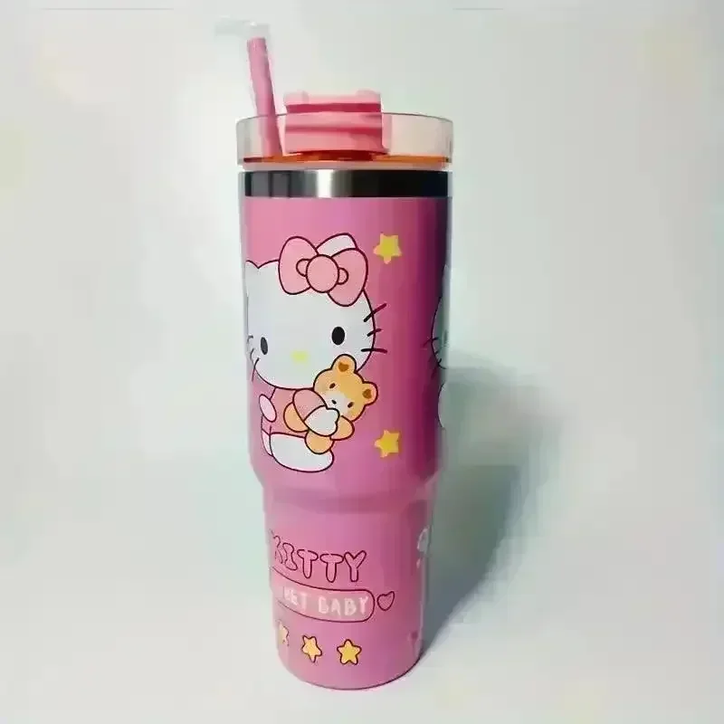 Sanliou Hello Kitty Kuromi Insulated Tumbler (30 oz) - Image 12