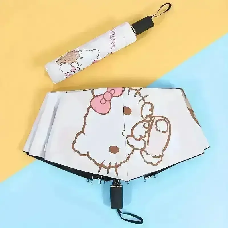 Sanliou Hello Kitty Tri-Fold Umbrella - Image 3