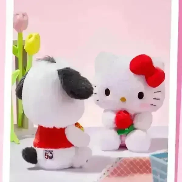 Sanliou Holding Flowers Plushie - Image 2