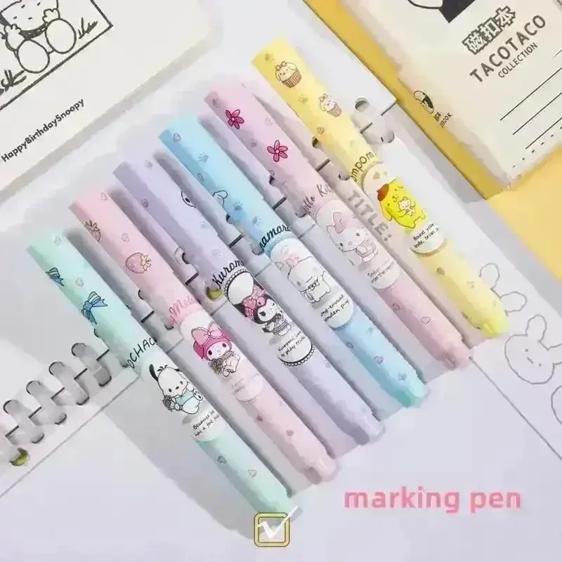 Sanliou Kawaii Fluorescent Highlighter (Set of 6) - Image 6