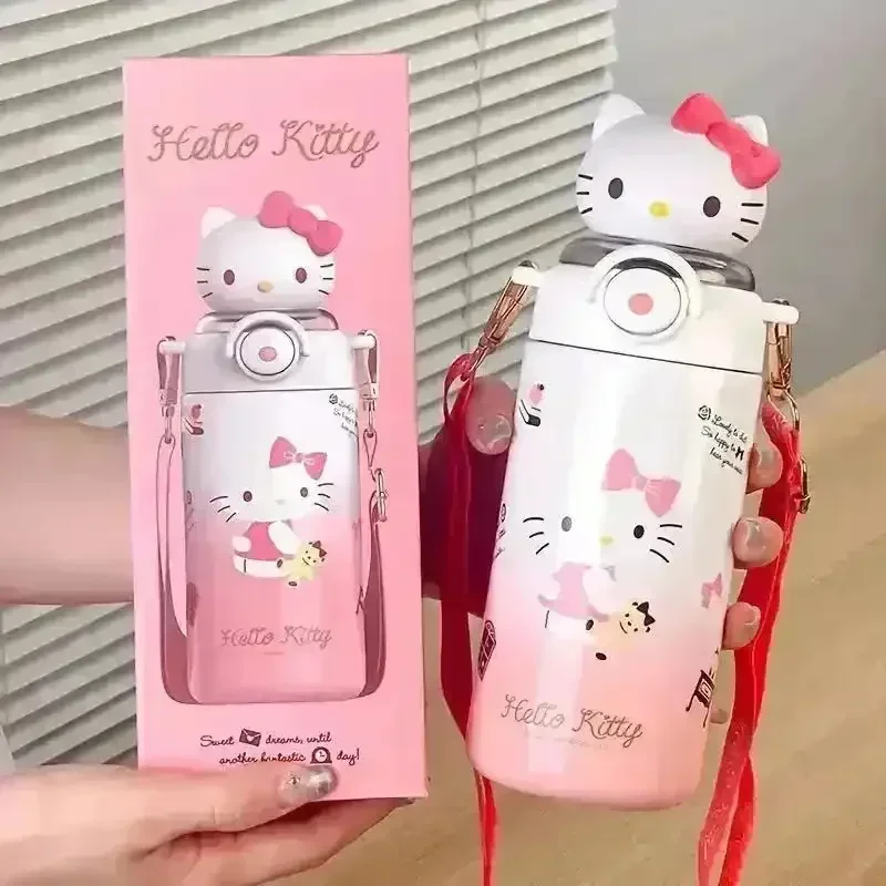 Sanliou Kawaii Friends Insulated Bottle (600 ml) - Image 2