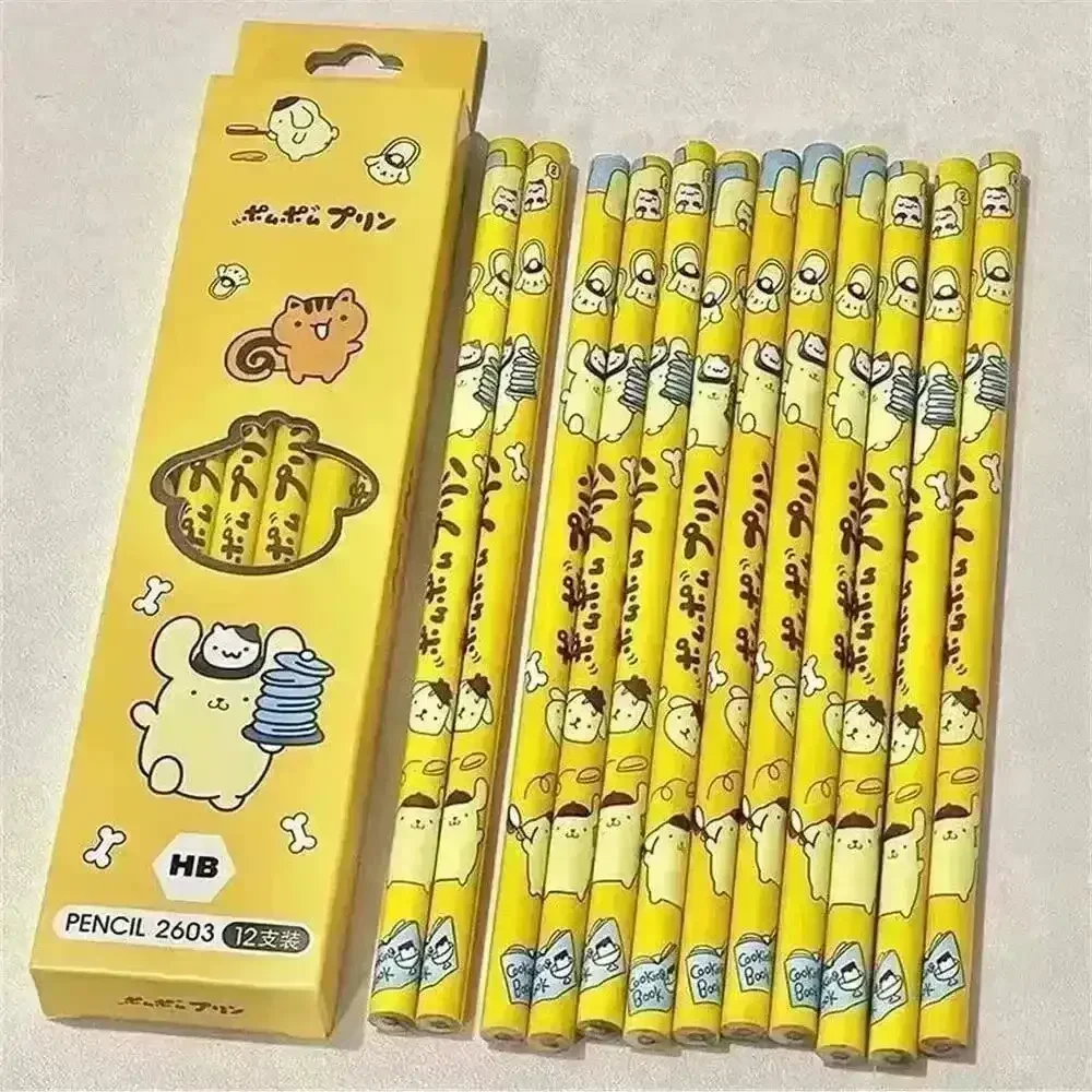 Sanliou Kawaii Pencil Set (12 Pcs) - Image 6