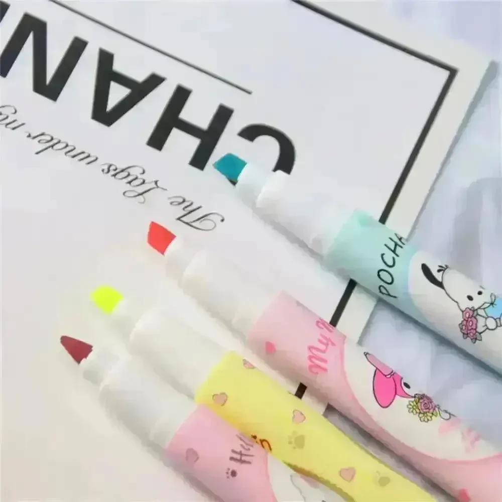 Sanliou Kawaii Pouch Highlighter (Set of 6) - Image 3