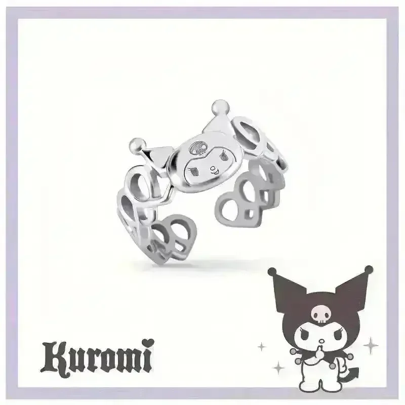 Sanliou Kuromi Adjustable Love Ring