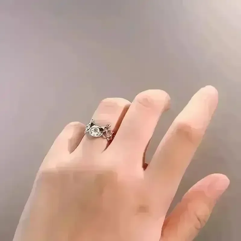Sanliou Kuromi Adjustable Love Ring - Image 2