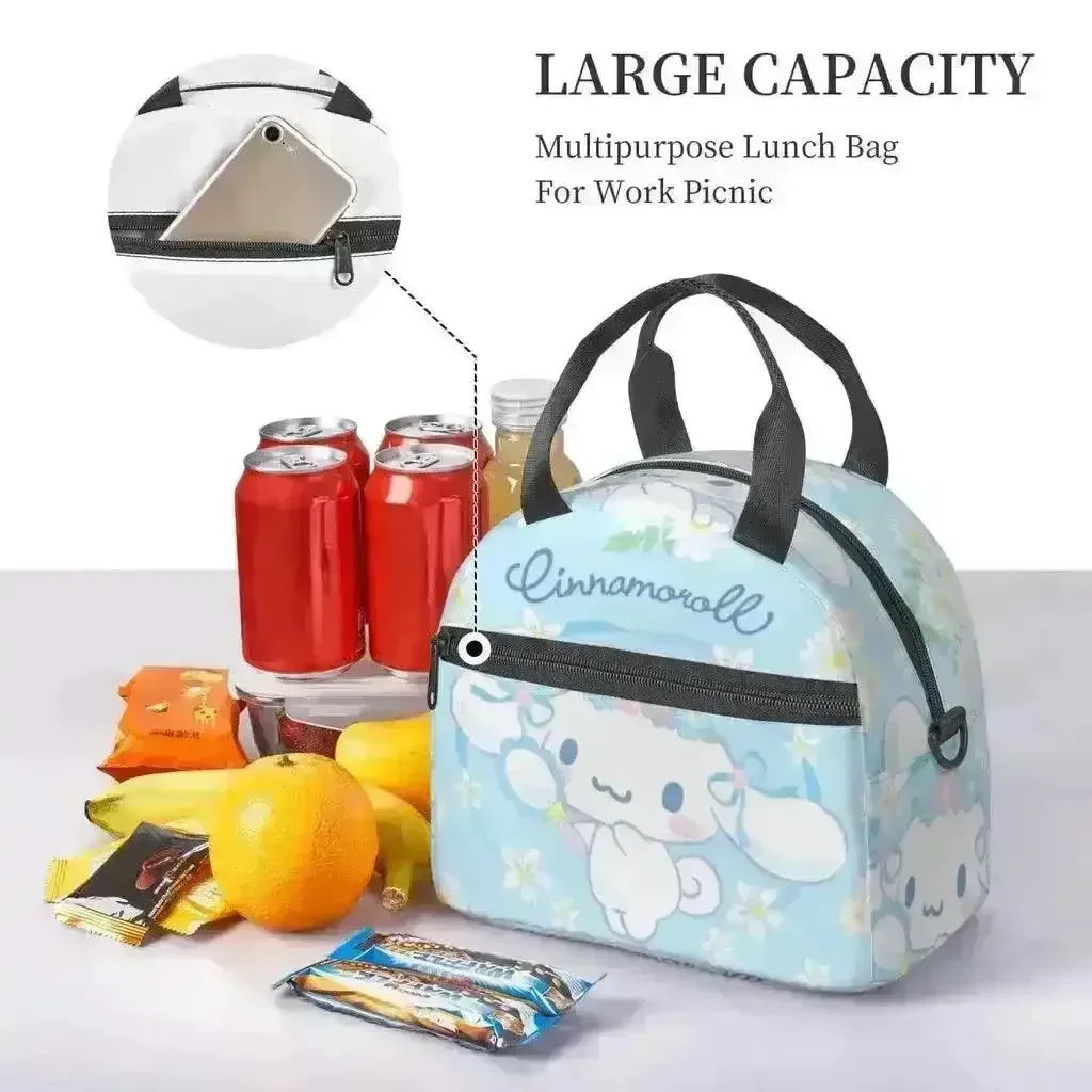 Sanliou Kuromi Cinnamoroll Bento Tote Bag - Image 2