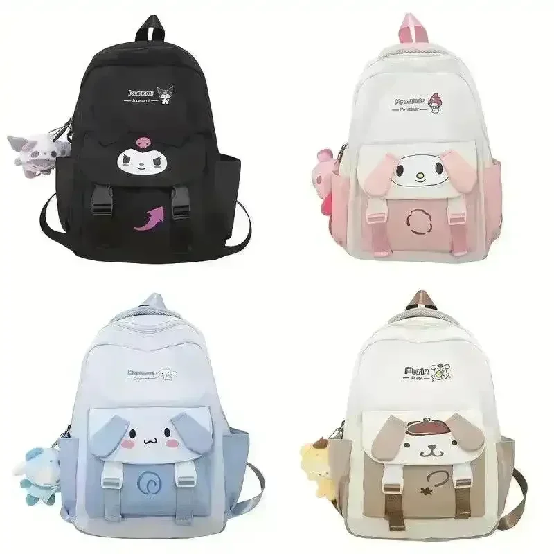 Sanliou Kuromi Cinnamoroll Kawaii School Bag - Image 10