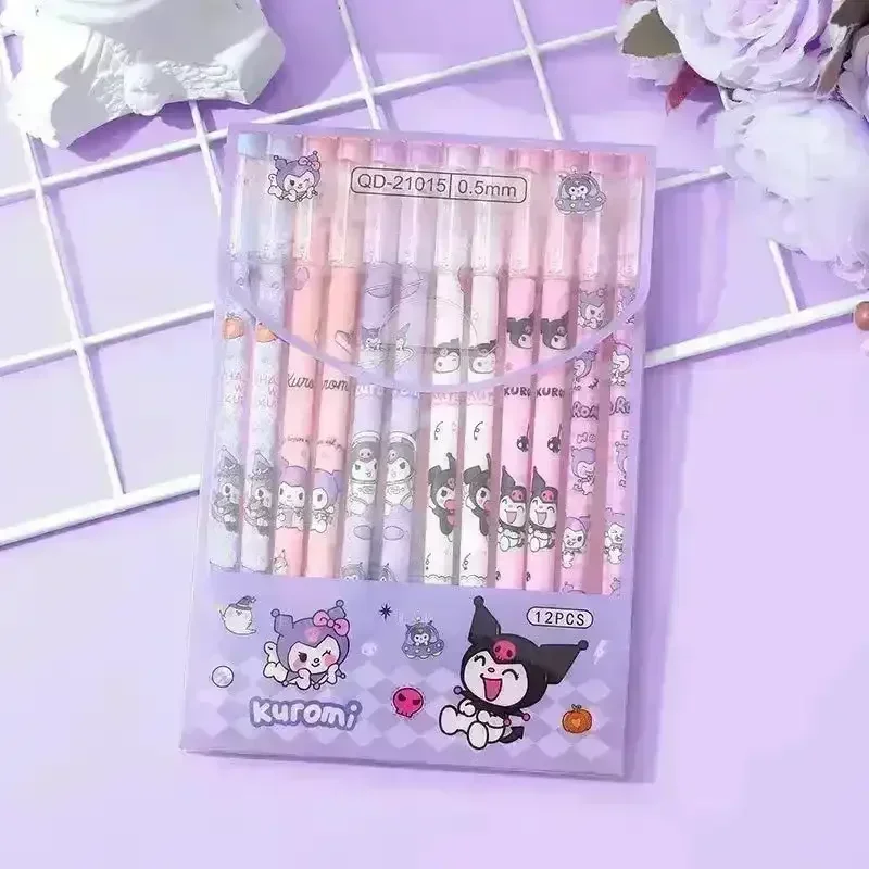 Sanliou Kuromi Design Erasable Pen (Set of 12)