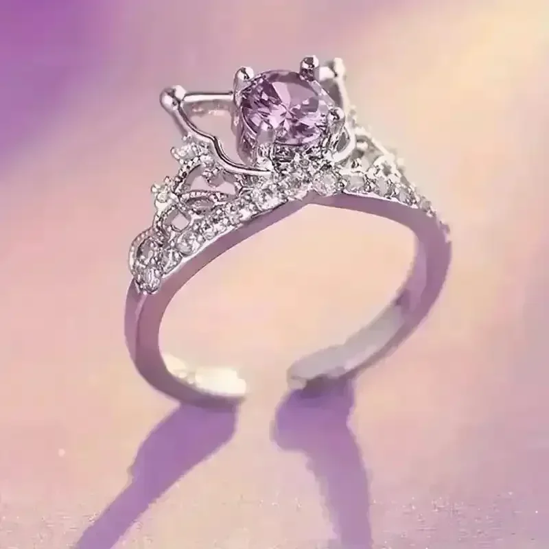 Sanliou Kuromi Love Promise Ring Set - Image 5