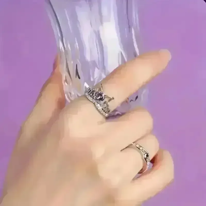 Sanliou Kuromi Love Promise Ring Set - Image 9