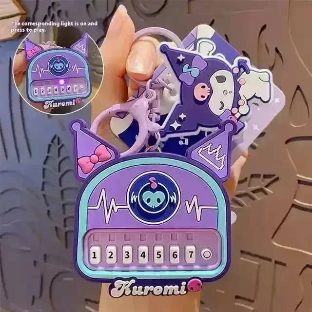 Sanliou Kuromi Musical Piano Keychain - Image 5
