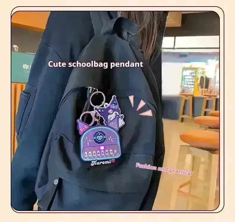 Sanliou Kuromi Musical Piano Keychain - Image 8