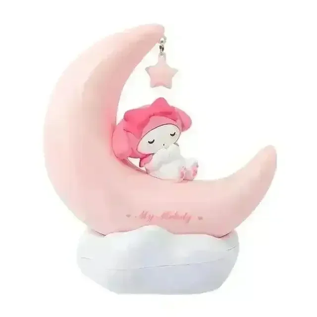 Sanliou Kuromi My Melody Cinnamoroll Moon Night Lamp - Image 8