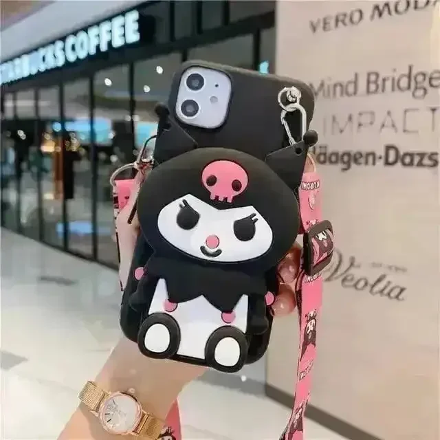 Sanliou Kuromi & Friends Wallet TPU Case (For iPhones) - Image 7