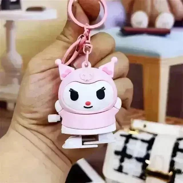 Sanliou Kuromi Winding Walking Keychain - Image 7