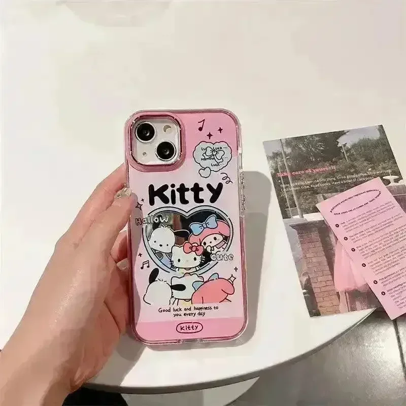 Sanliou Mini Pink Mirror Case (For iPhones) - Image 2