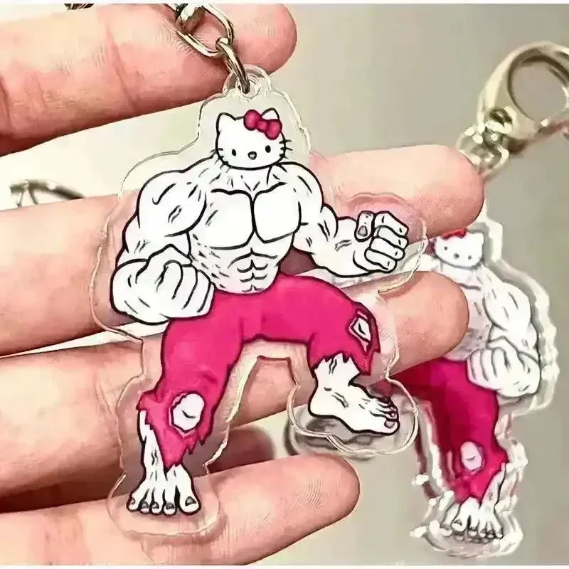 Sanliou Muscle Mania Keychain - Image 3