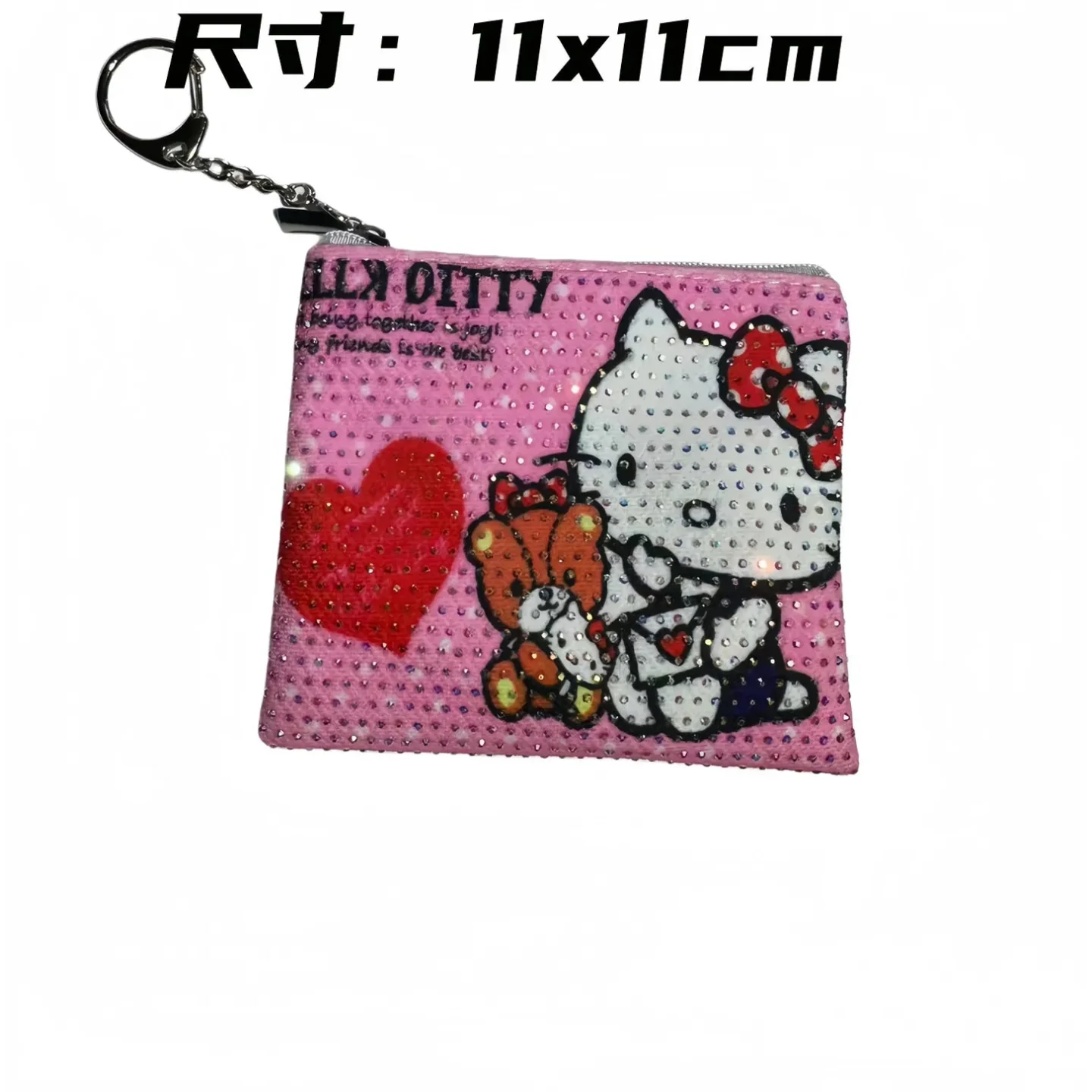 Sanrio Rhinestone-Print Hello Kitty Bag - Image 3