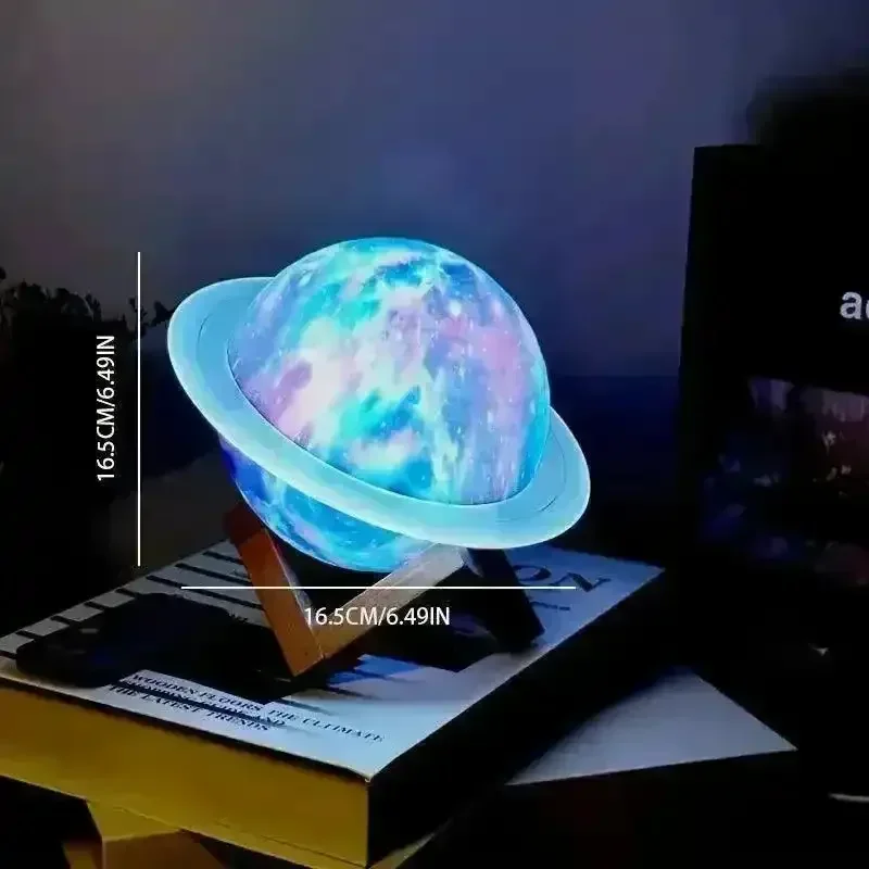 Saturn Bluetooth Speaker Night Light - Image 12