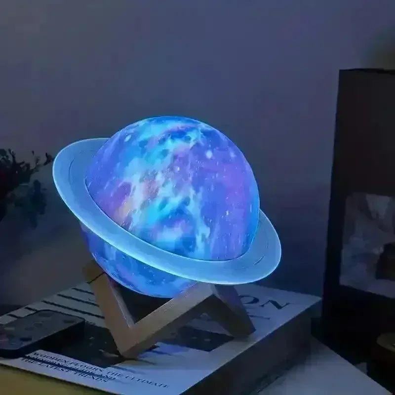 Saturn Bluetooth Speaker Night Light - Image 3