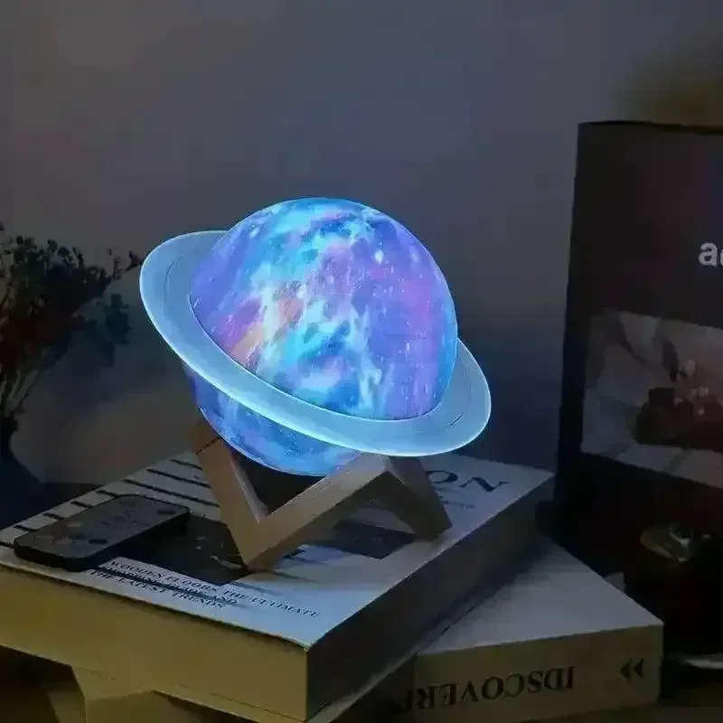 Saturn Bluetooth Speaker Night Light - Image 6