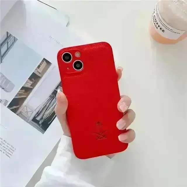 Saudi Tree Leather Marked Phone Case (For iPhones) - Image 5
