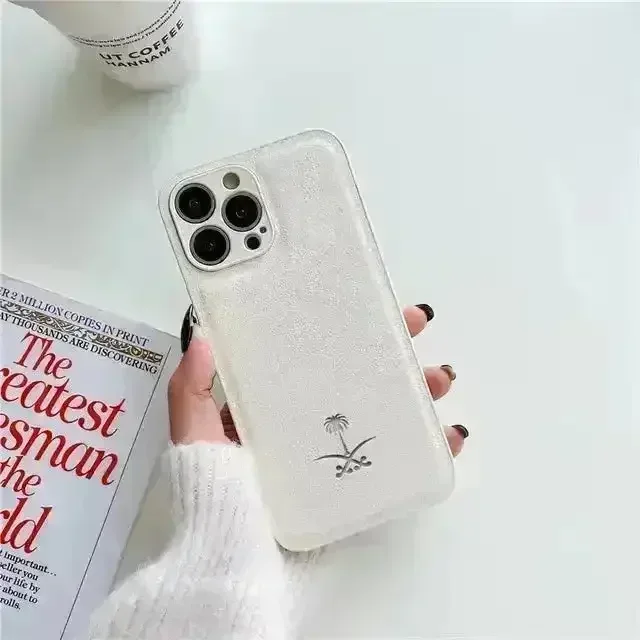 Saudi Tree Leather Marked Phone Case (For iPhones) - Image 6