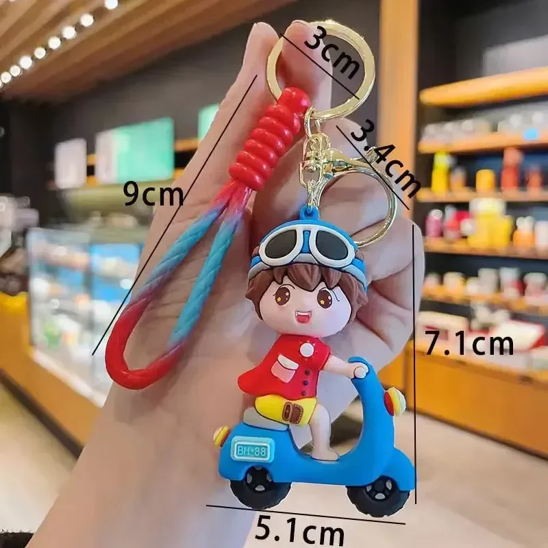 Scooter Couple 3D Keychain - Image 18